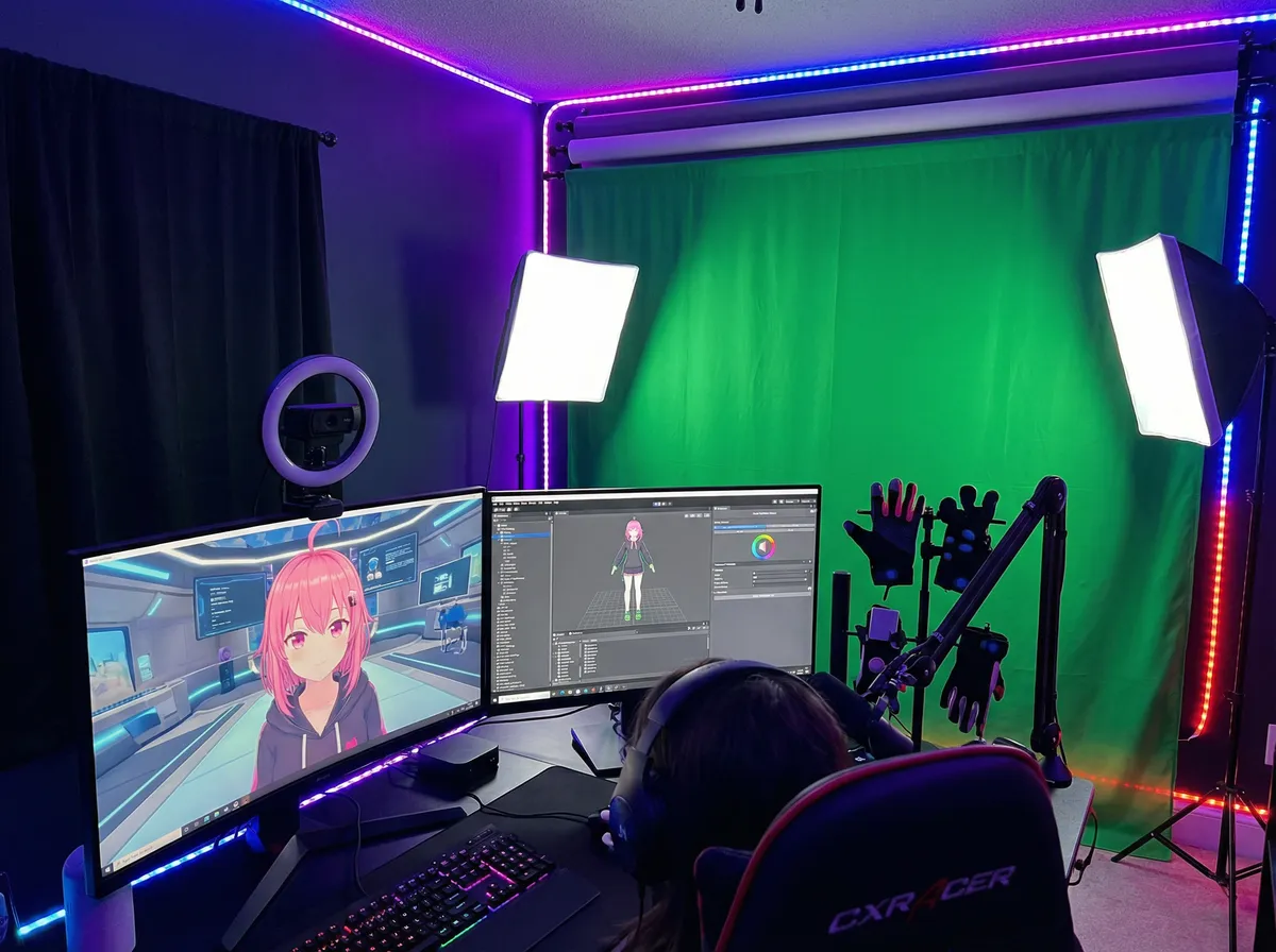 抖音虚拟主播方案 - 北灵少年志大主宰 VTuber 技术